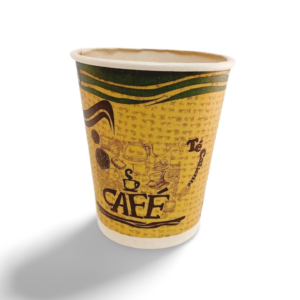 Vaso Polipapel con Diseño Café 8 Onzas Paquete de 50 unidades